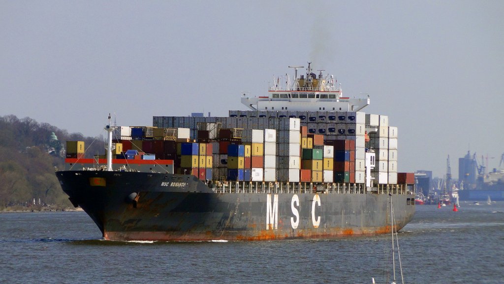  MSC Romanos . Hamburg 21.04.2013
Lnge:	294.0m	Breite:	32.0m
GRT:	54881