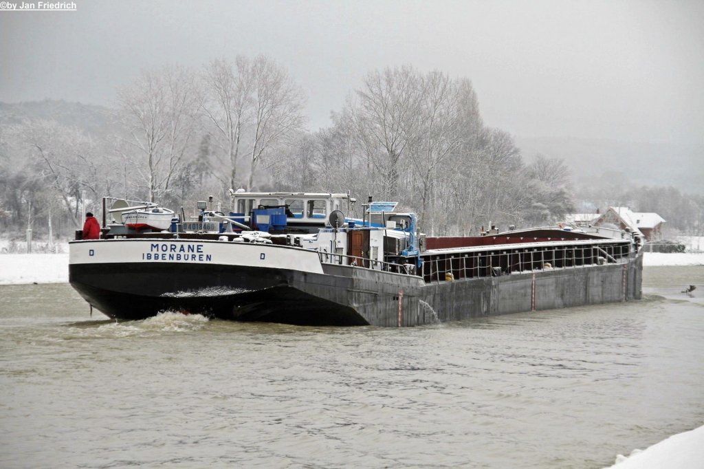 Name: Morne
gemeldet in: Ibbenbren
Nationalitt: Deutsch
EuNr.: 4018460
Lnge: 85m 
Breite: 9,5m 
Tonnage: 1404t

Aufgenommen in Birgte zu Berg im Dezember 2010.