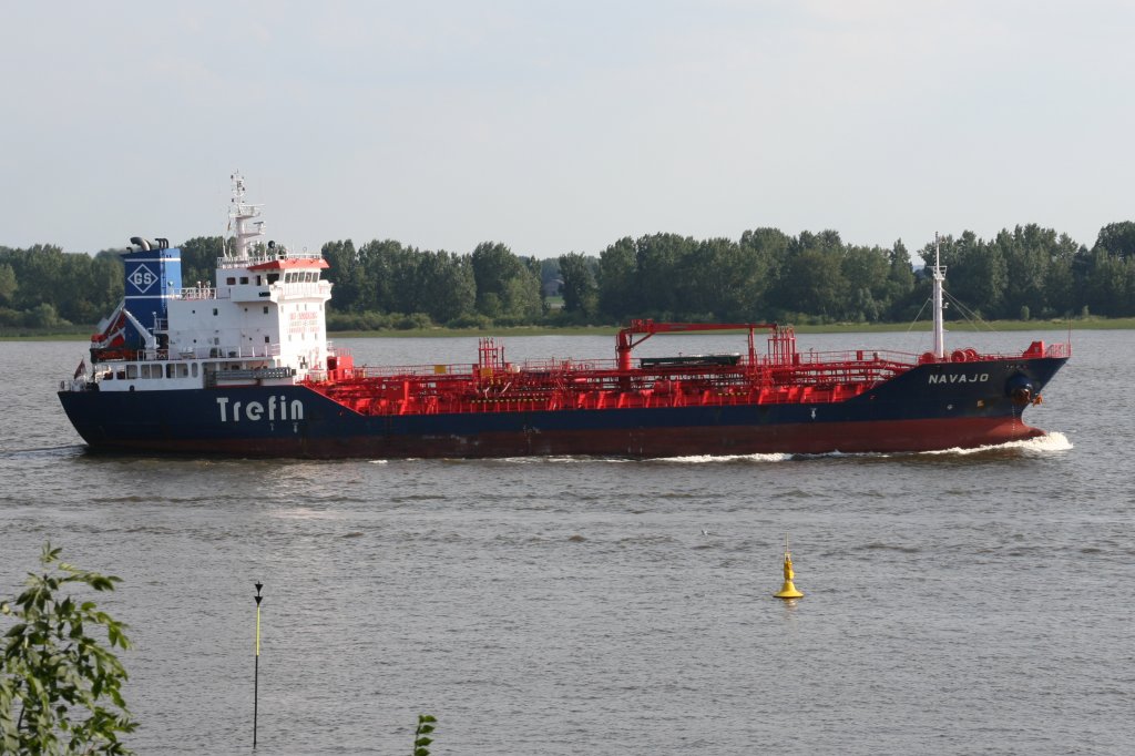 Navajo, IMO 9262285, Elbe hhe Wedel, 07.08.2009