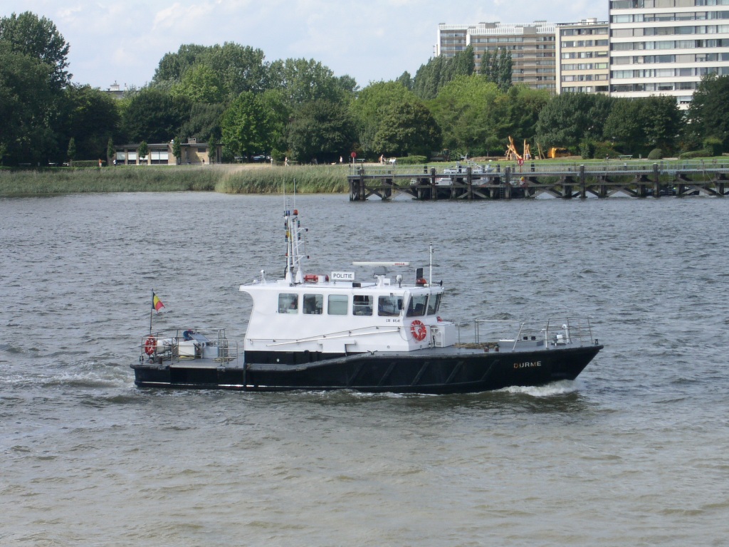 Polizeiboot  Durme , Aufnahme am 19.08.2006 in Antwerpen