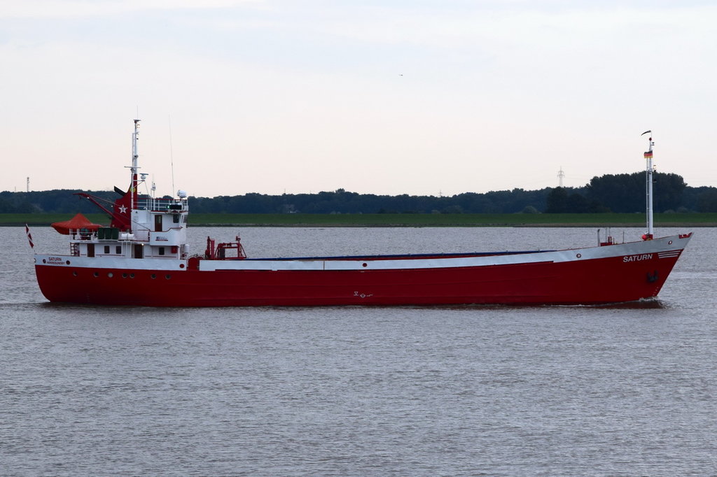 SATURN , General Cargo , IMO 6604690 , Baujahr 1966 , 54.12 × 9.3m , Grünendeich 10.09.2017
