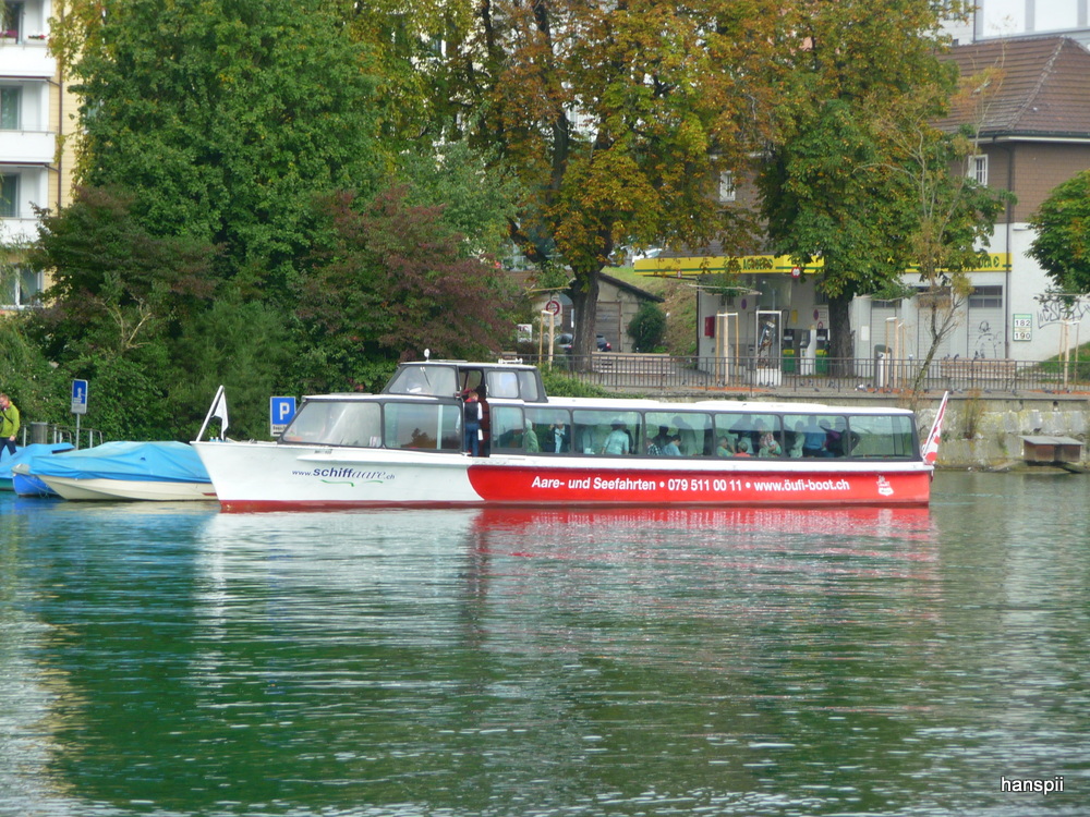 Schiff Aare - MS Ruetli in Solothurn am 23.09.2012