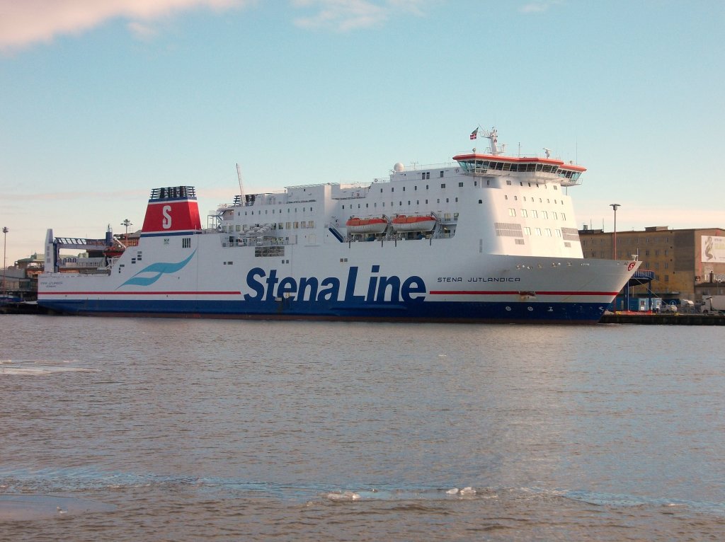 STENA JUTLANDICA im Februar 2013 in Gteborg