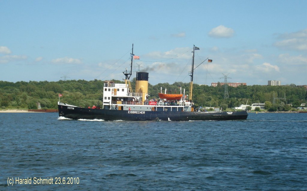 STETTIN am 23.6.2010 auf der Kieler Frde