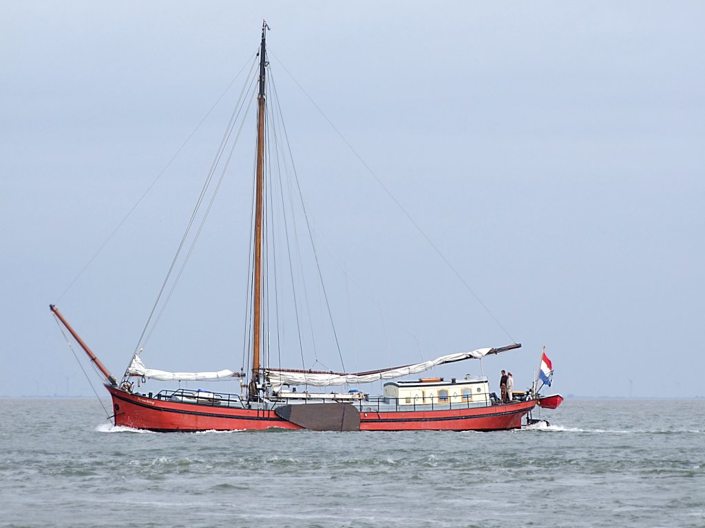  Verwachting  hat soeben bei Cuxhaven die Nordsee erreicht;090831