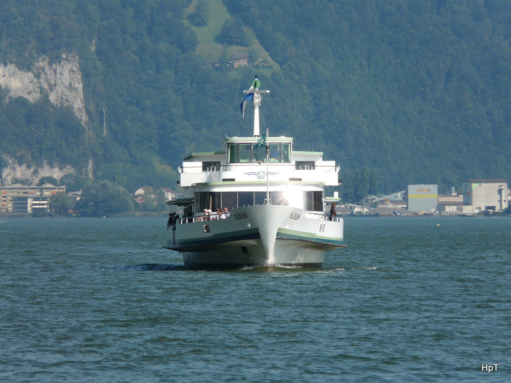 Vierwaldstttersee - MS Flelen unterwegs vor Alpnachstad am 10.09.2012