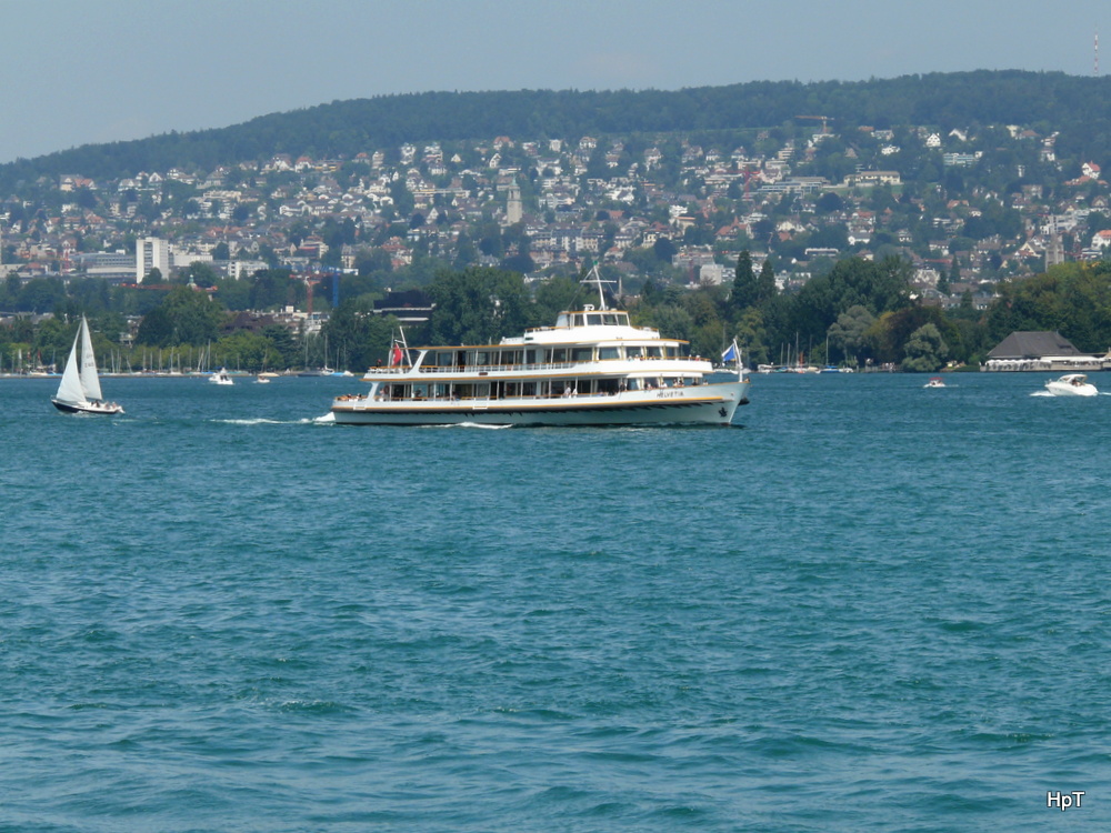 Zrichsee - MS Helvetia unterwegs am 11.08.2012