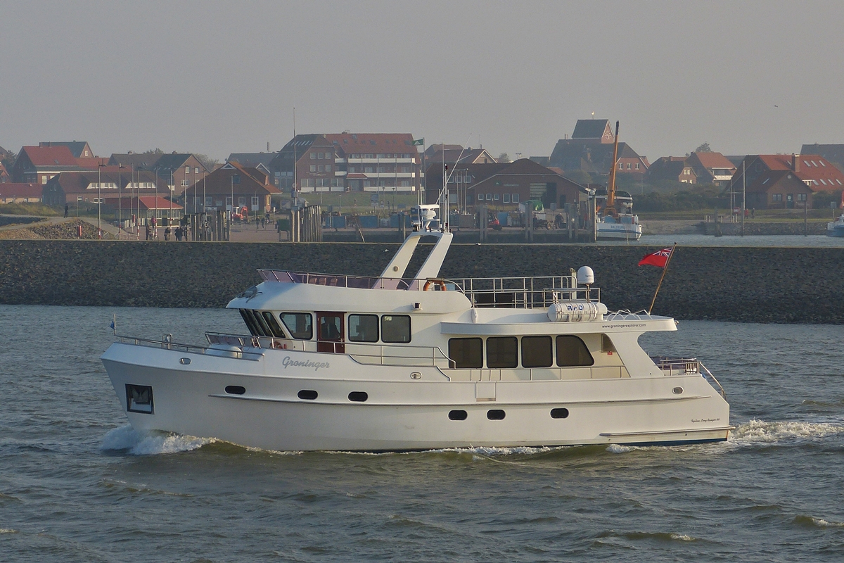 . Jacht Groninger  nahe der Insel Baltrum 06.10.2014