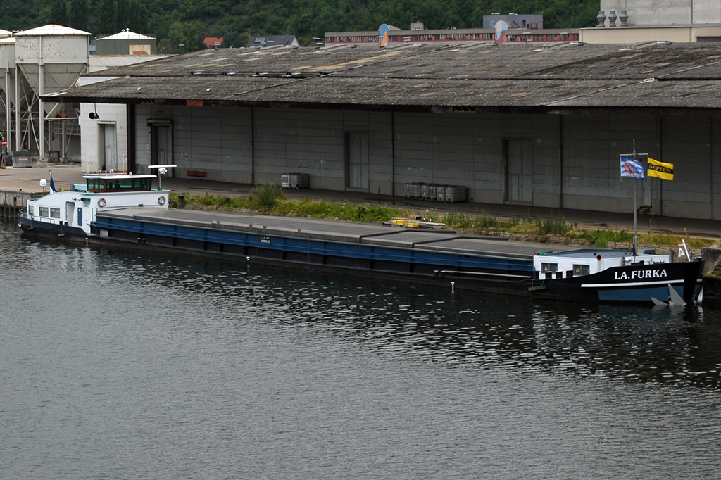 02.07.2017 LA.FURKA liegt im Plochinger Hafen (06000133)