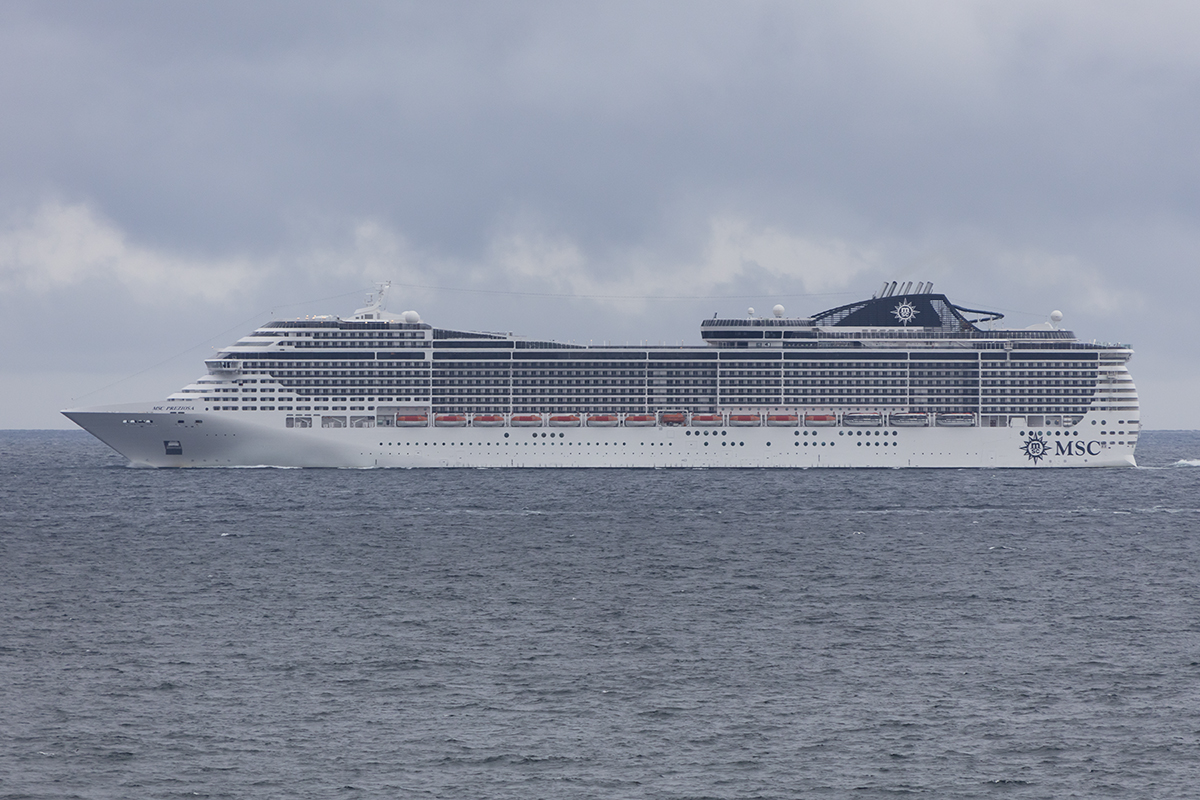 17.06.2017, Spitzbergen, MSC Preziosa, IMO 9595321