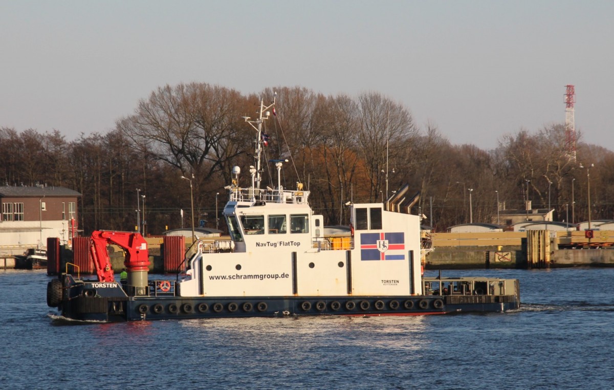 18.3.2015 Swinemünde. NavTug FlatTop  Torsten 