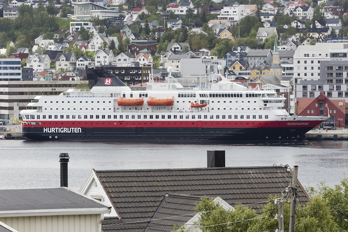 20.06.2017, Tromso, Hurtigruten Nordnorge, IMO 9107784


