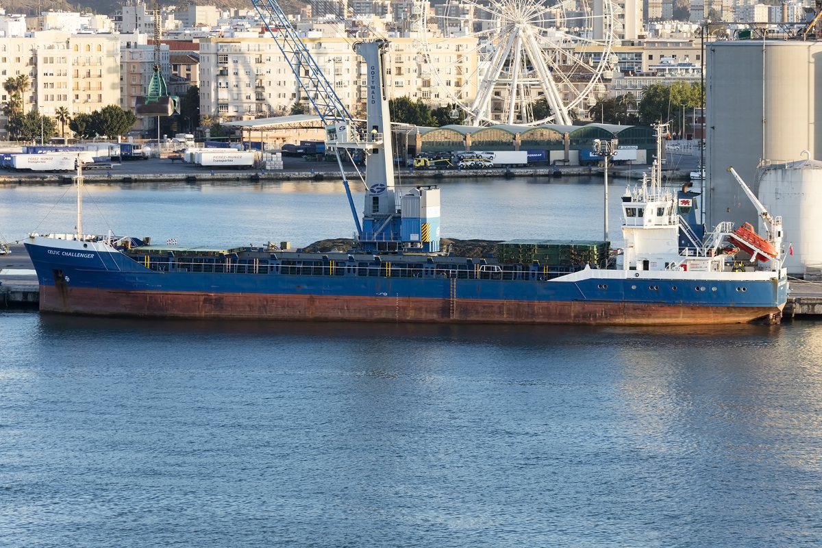 21.04.2016, Malaga, Celtic Challenger, IMO 8908507


