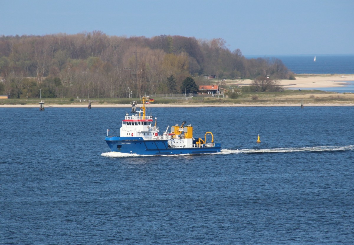 23.4.2015 Kiel. Forschungsschiff Haitabu