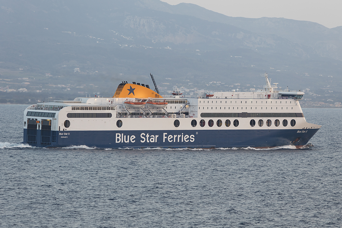 30.05.2018, Bodrum, Blue Star Ferries, Blue Star 2, IMO 9207584