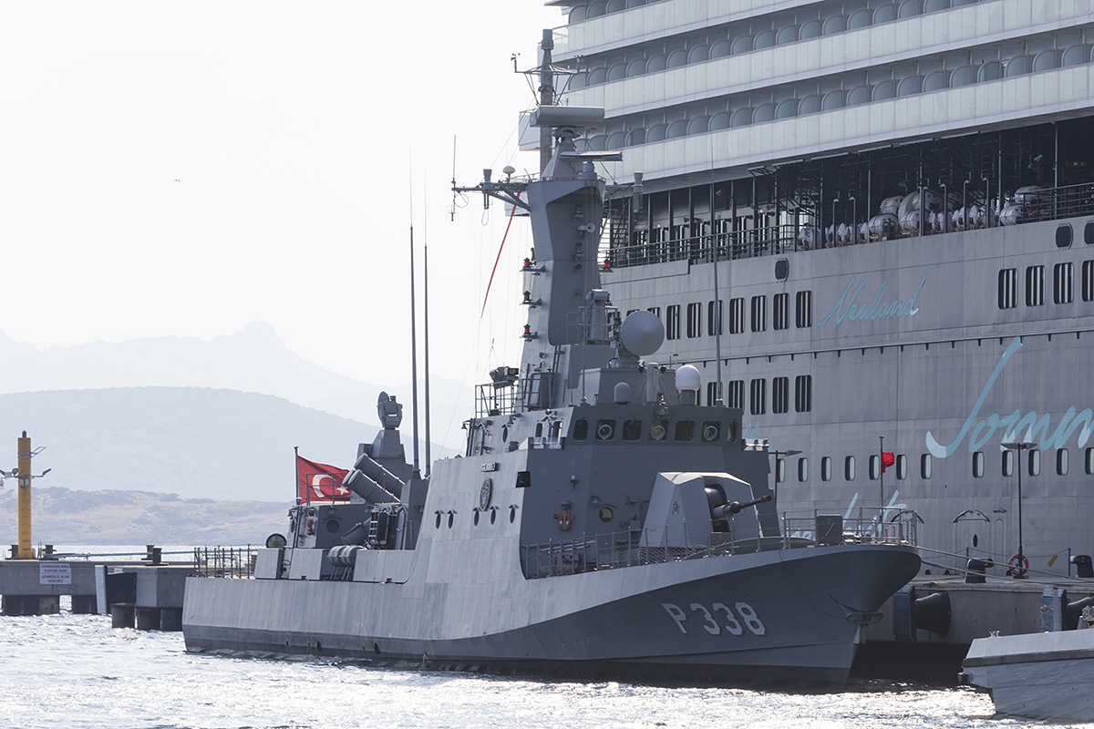 30.05.2018, Bodrum, P338, TCG Bora, Turkish Navy


