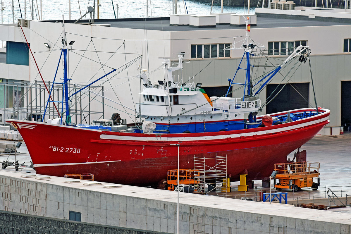 3a BI-2-2730 am 26.01.2018 im Hafen von Arrecife / Lanzarote