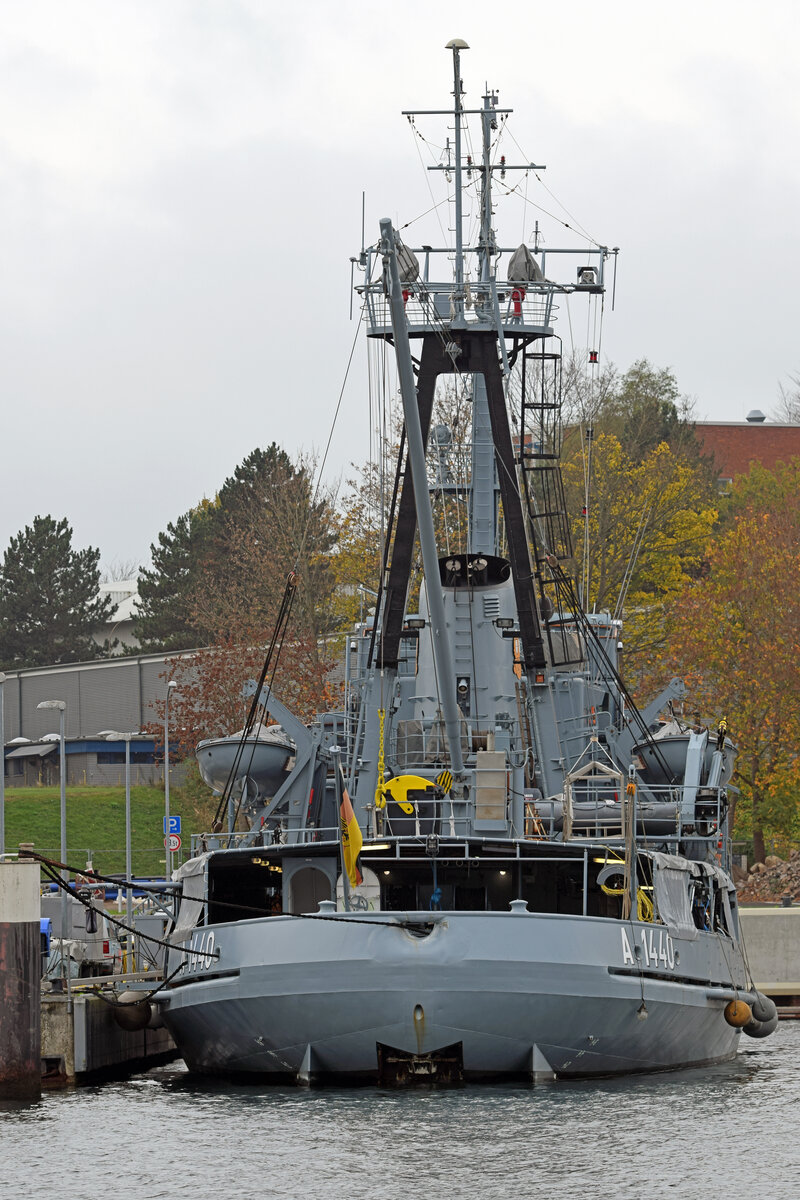 A 1440 JUIST am 10.11.2022 im Hafen von Neustadt / Holstein