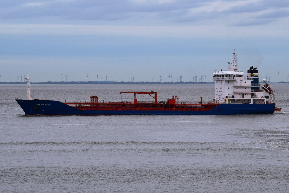 AMARANT , Tanker , IMO 7816484 , Baujahr 1980 , 118.4 × 15.5m , 27.12.2017 Cuxhaven