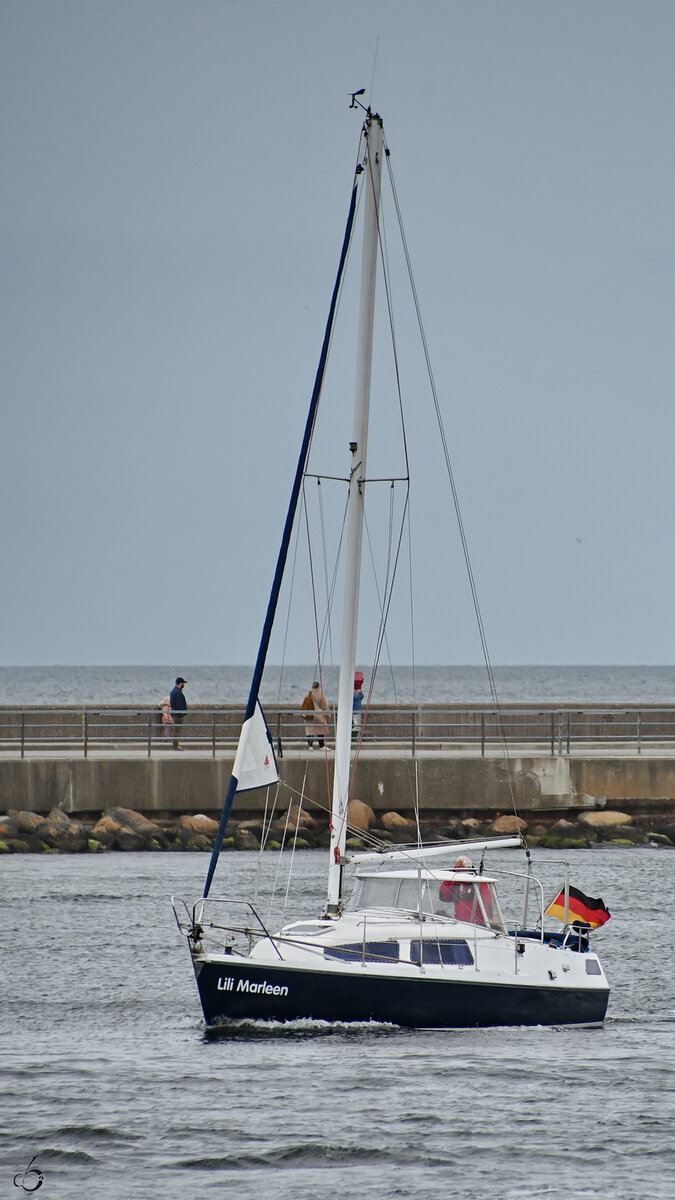 Anfang Mai 2023 kehrte das Segelboot LILI MARLEEN nach Travemünde zurück. 