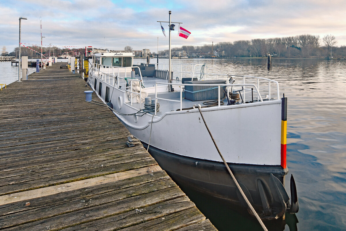 ANITA am 23.12.2022 in Lübeck-Travemünde