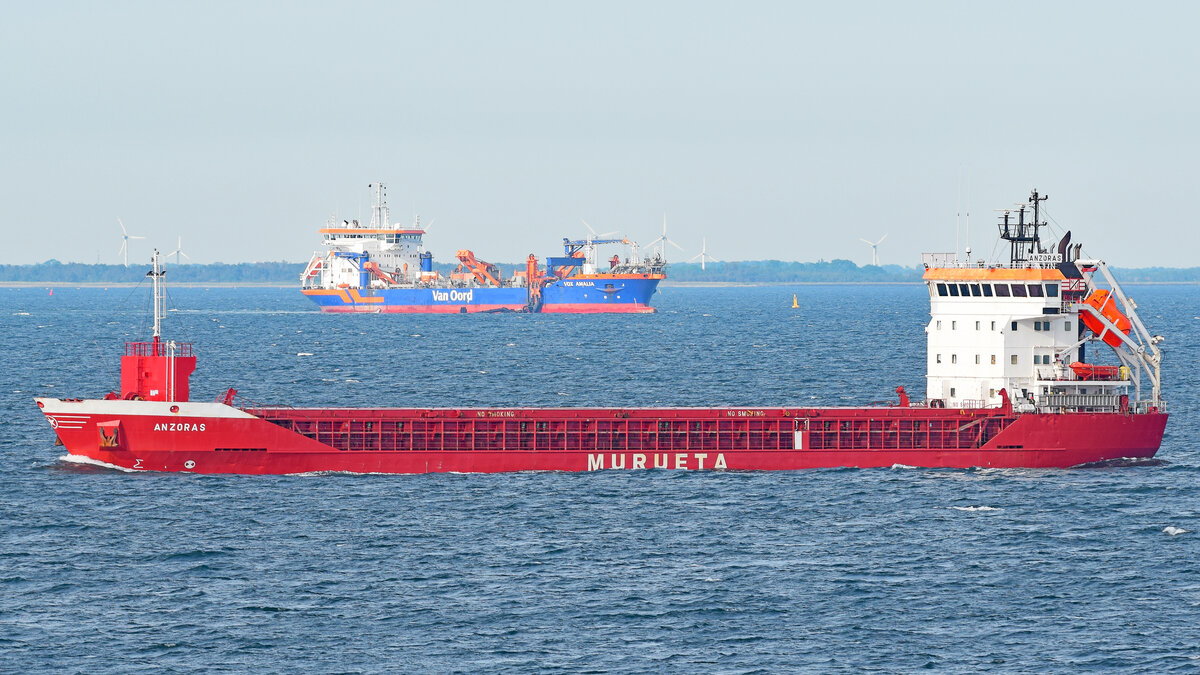 ANZORAS (IMO 9397664) am 05.06.2022 in der Ostsee