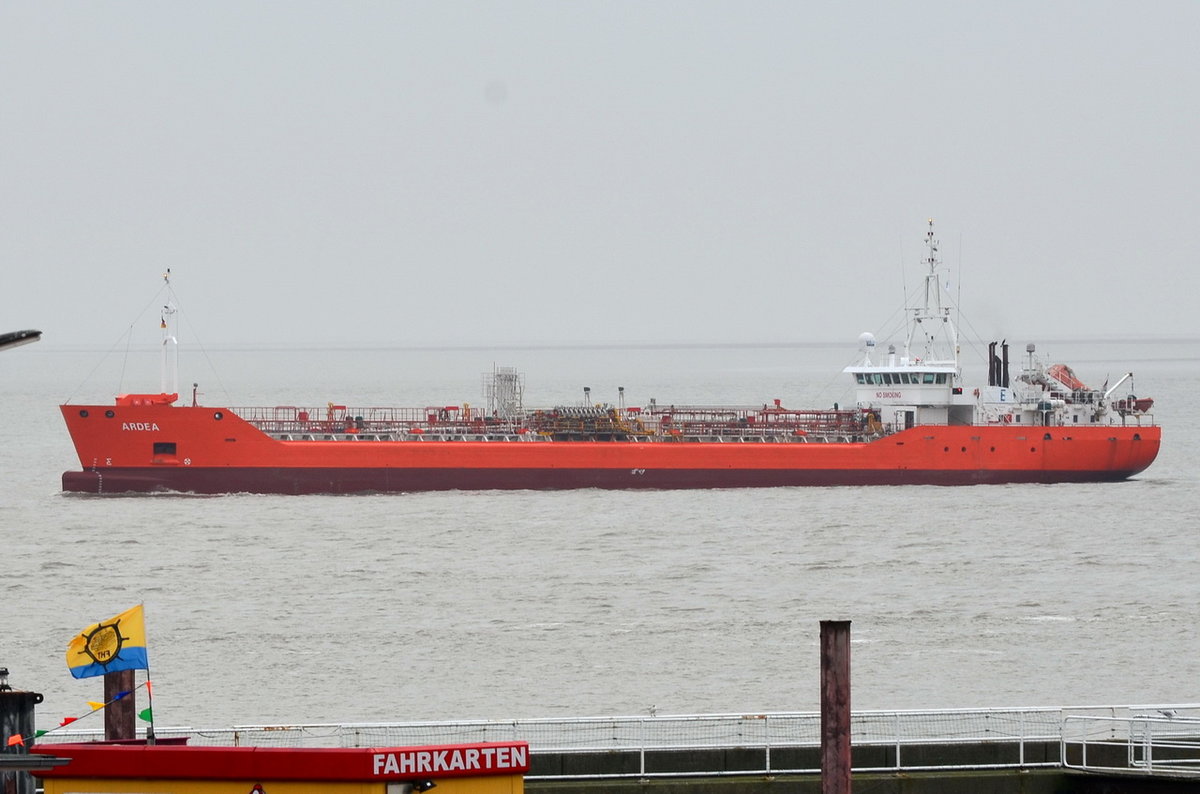 ARDEA , Asphalt/Bitumen Tanker
 , IMO 9190327 , Baujahr 2000 , 90 x 12m , 16.03.2017 Cuxhaven