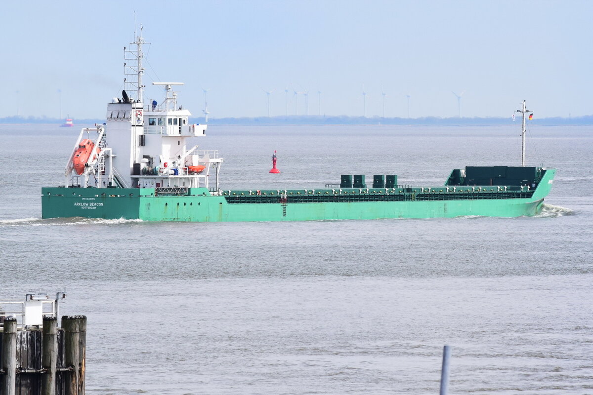 ARKLOW BEACON , General Cargo , IMO 9638795 , 119.49 x 14.99 m , Baujahr 2014 , 21.04.2022 , Cuxhaven