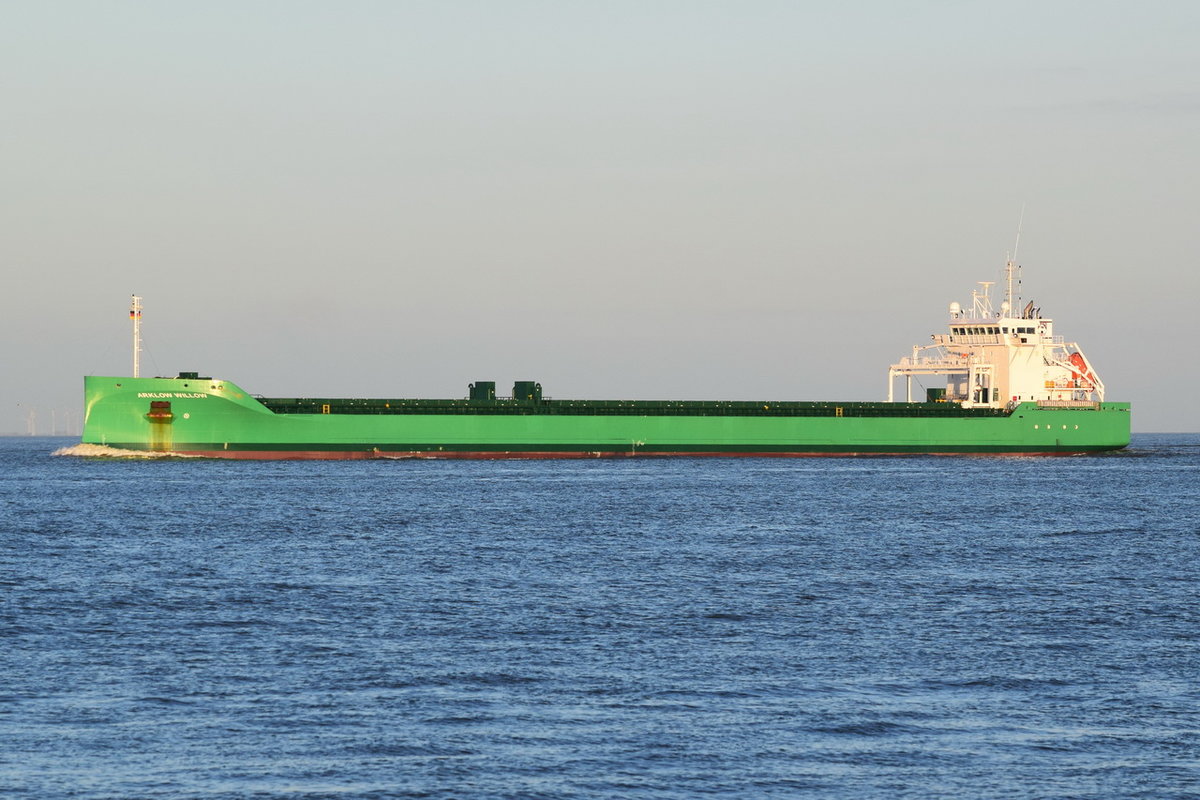 ARKLOW WILLOW , General Cargo , IMO 9818955 , Baujahr 2019 , 150 x 19 m , Cuxhaven , 16.03.2020