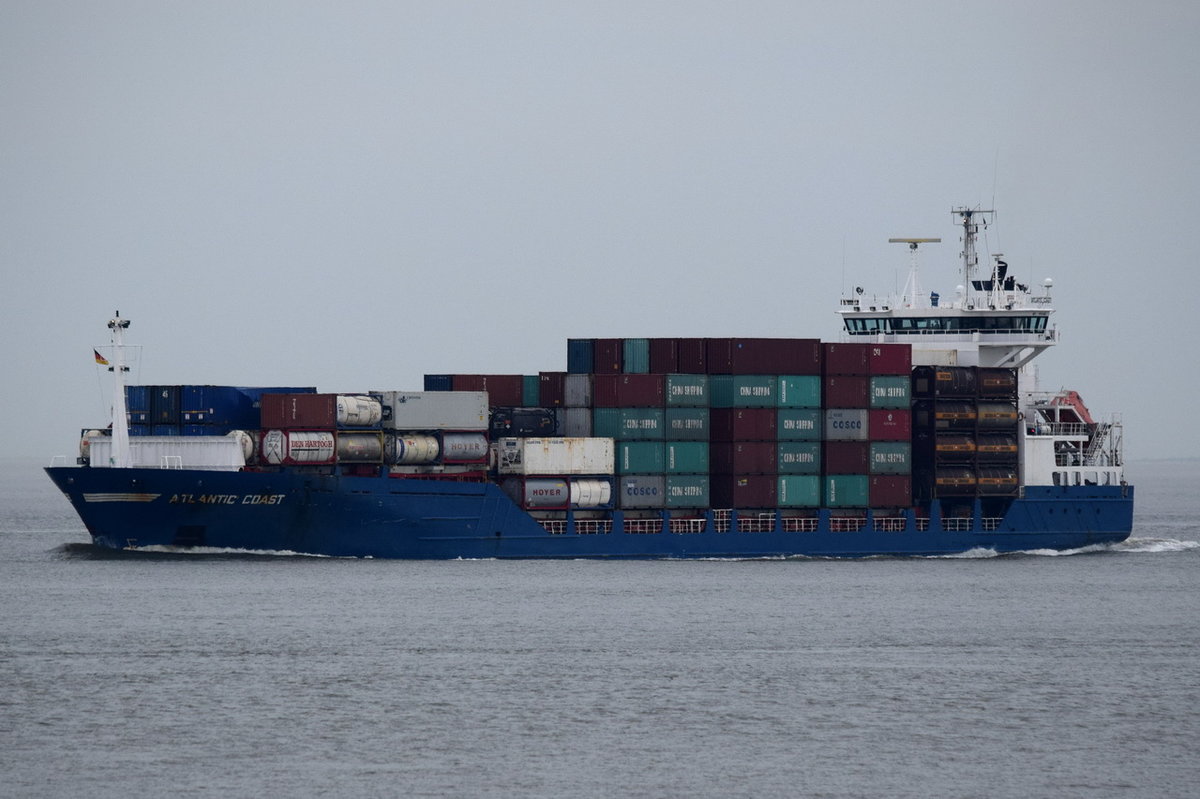 ATLANTIC COAST , Feederschiff , IMO 9129469 , Baujahr 1995 , 660 TEU , 129 x 18m , 
16.05.2017  Cuxhaven