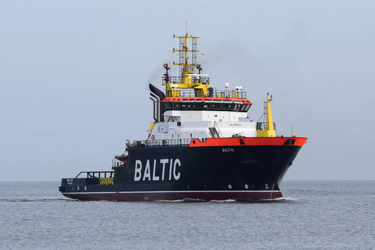 BALTIC , Schlepper , IMO 9556026 , Baujahr 2010 , 56 x 16m , 29.03.2016 Warnemünde