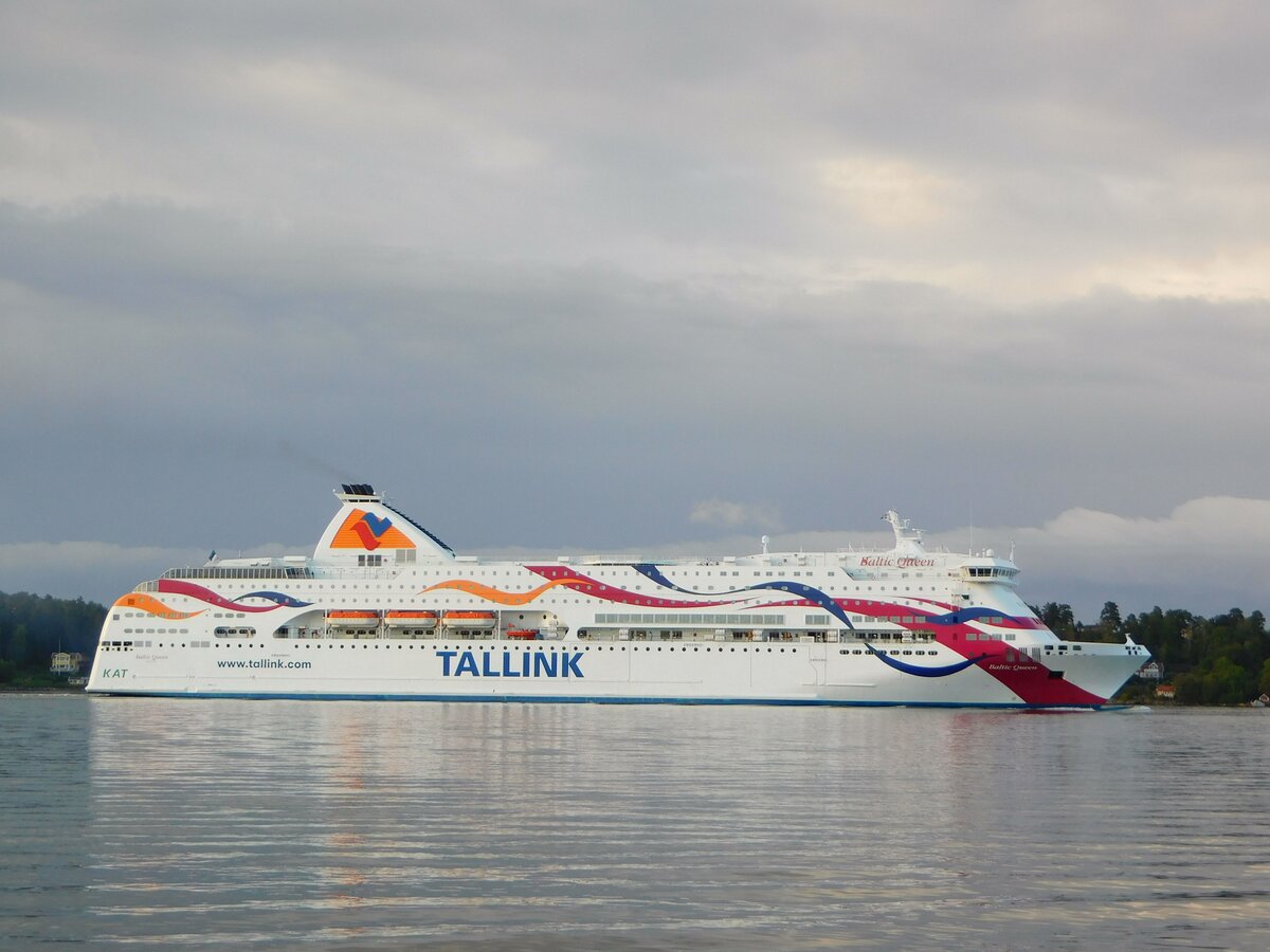 BALTIC QUEEN, Tallink, Stockholmer Schären, 17.08.21