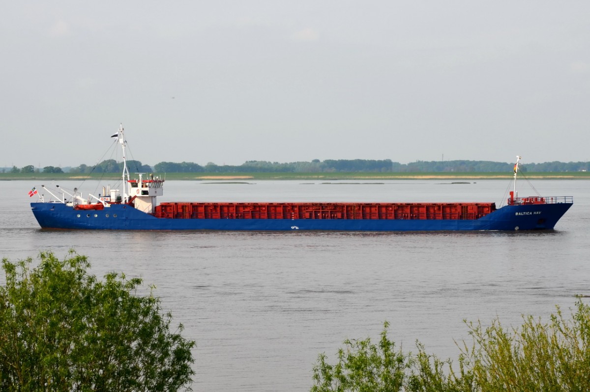 BALTICA HAV   Massengutschiff    Lühe    05.05.2014