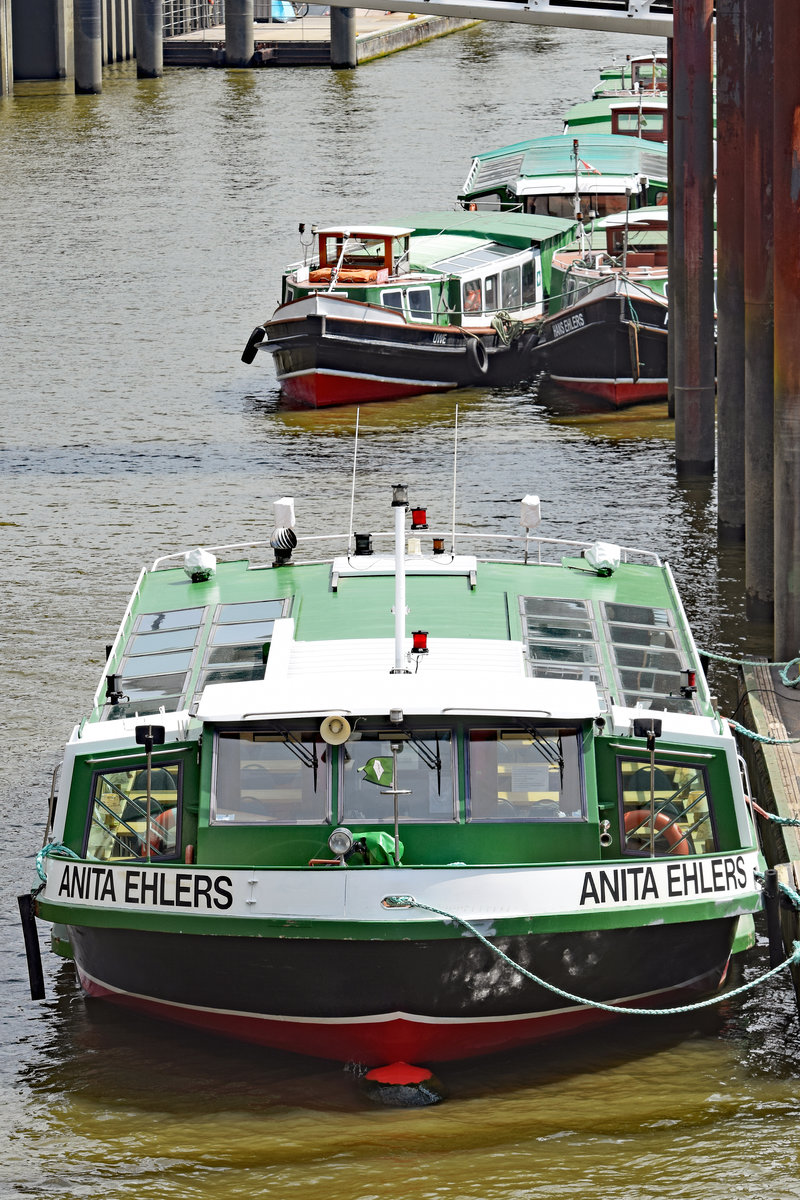 Barkasse ANITA EHLERS am 26.05.2020 im Hafen von Hamburg