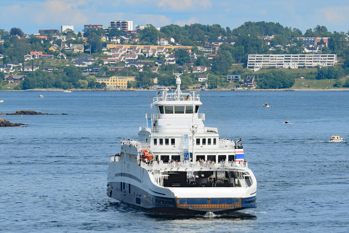 BASTO VI (IMO 9769219) am 18.7.2021 im Oslofjord