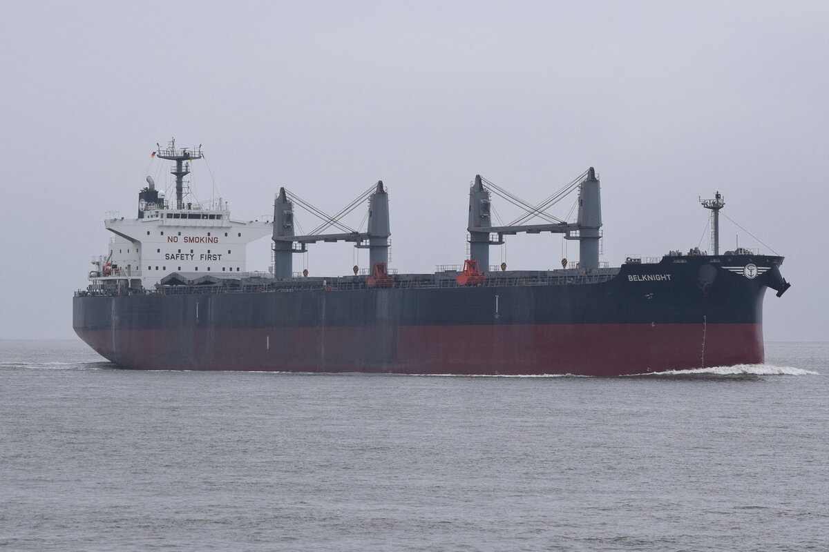 BELKNIGHT , Bulk Carrier , IMO 9911666 , Baujahr 2021 , 199.95 x 32.29 m , Cuxhaven , 12.11.2021