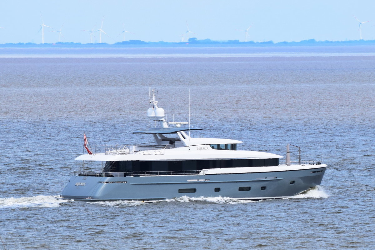 BIJOUX II , Yacht , IMO 1013028 , Baujahr 2016 , 29.9 x 7 m , Cuxhaven , 03.06.2020