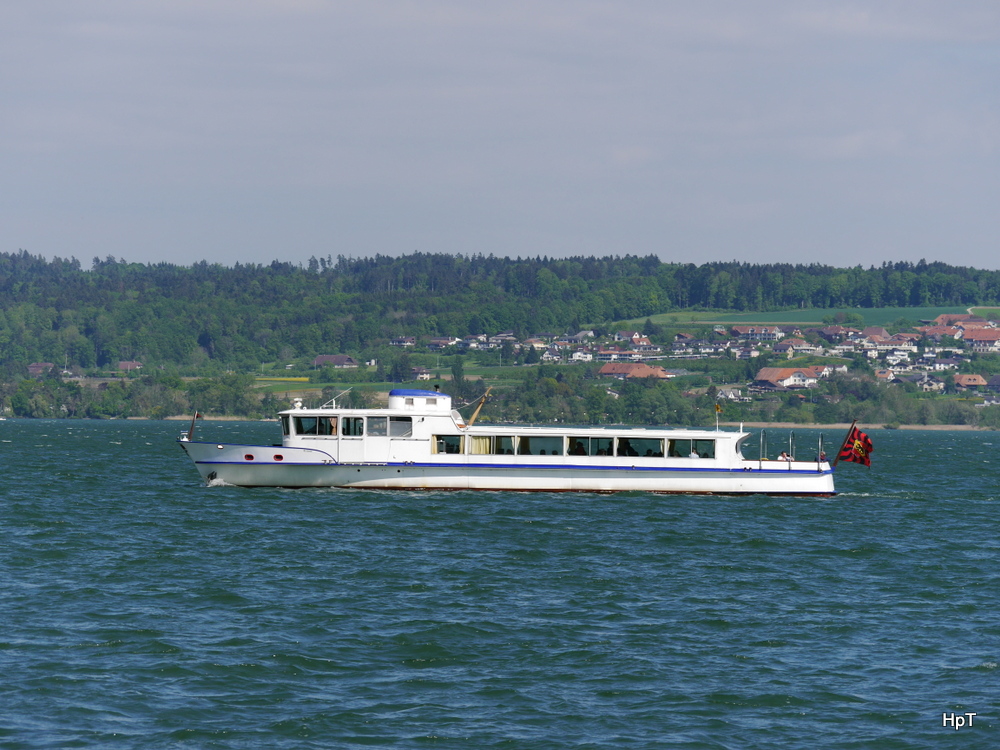 Bilersee - MS Romandie unterwegs vor Twann am 04.05.2014