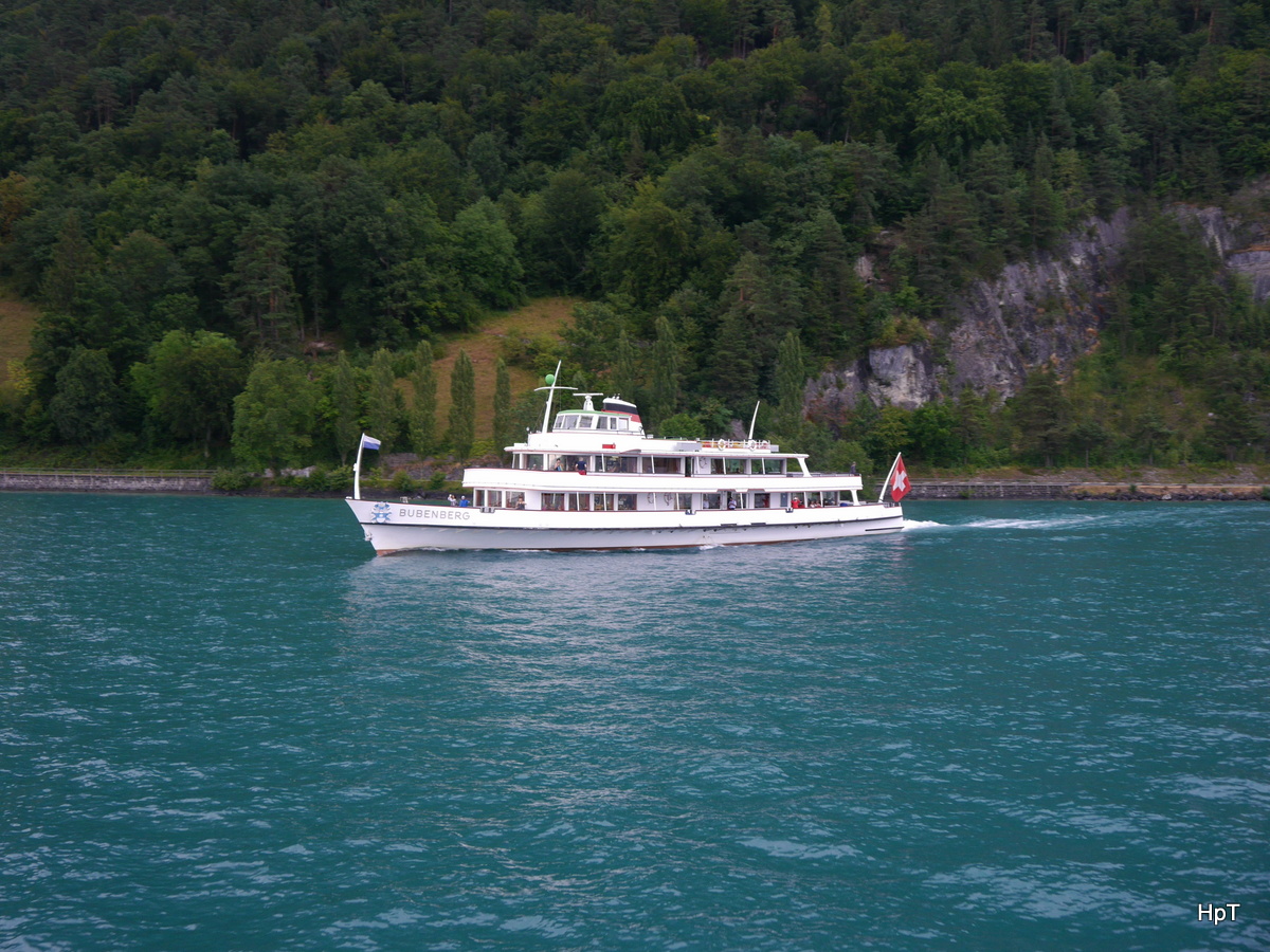 BLS - MS Bubenberg unterwegs auf dem See am 24.07.2015