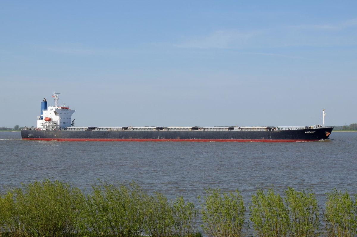 BLUE CHIP , Bulk Carrier , IMO 9374222 , Baujahr 2007 , 224.9 × 32.3m , 11.05.2017  Grünendeich