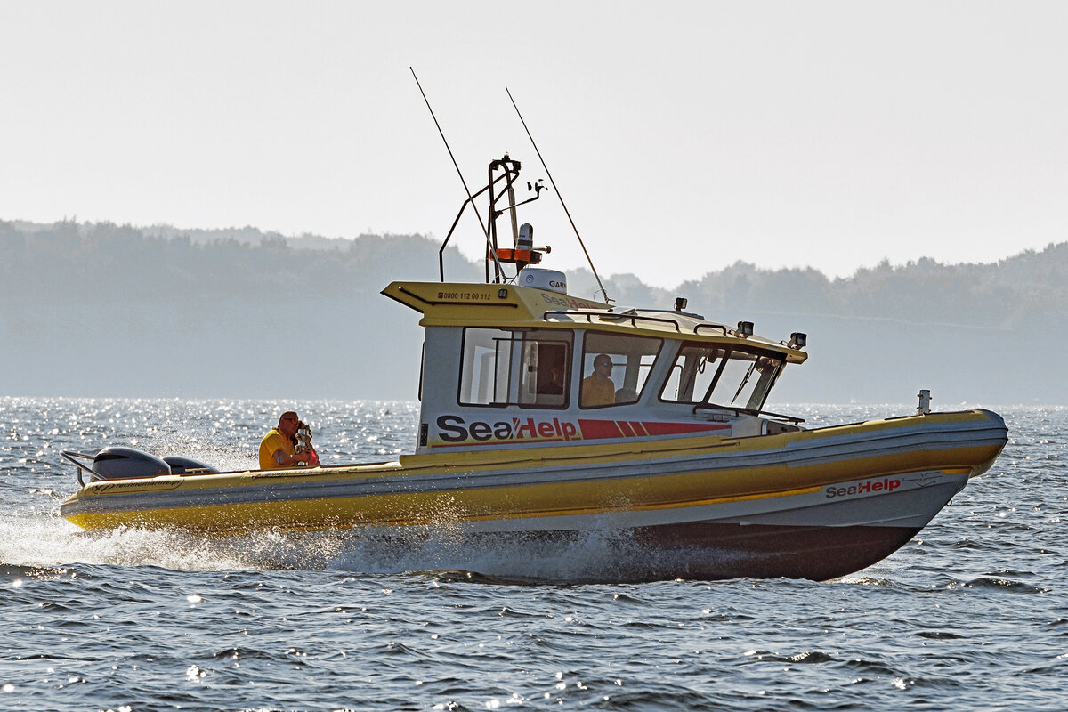 Boot von SeaHelp im Einsatz - 09.09.2021, Lübecker Bucht, Ostsee