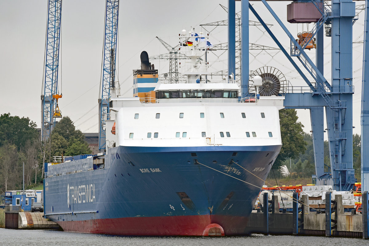 BORE BANK (IMO 9160774) am 06.07.2019 im Lübecker Hafen