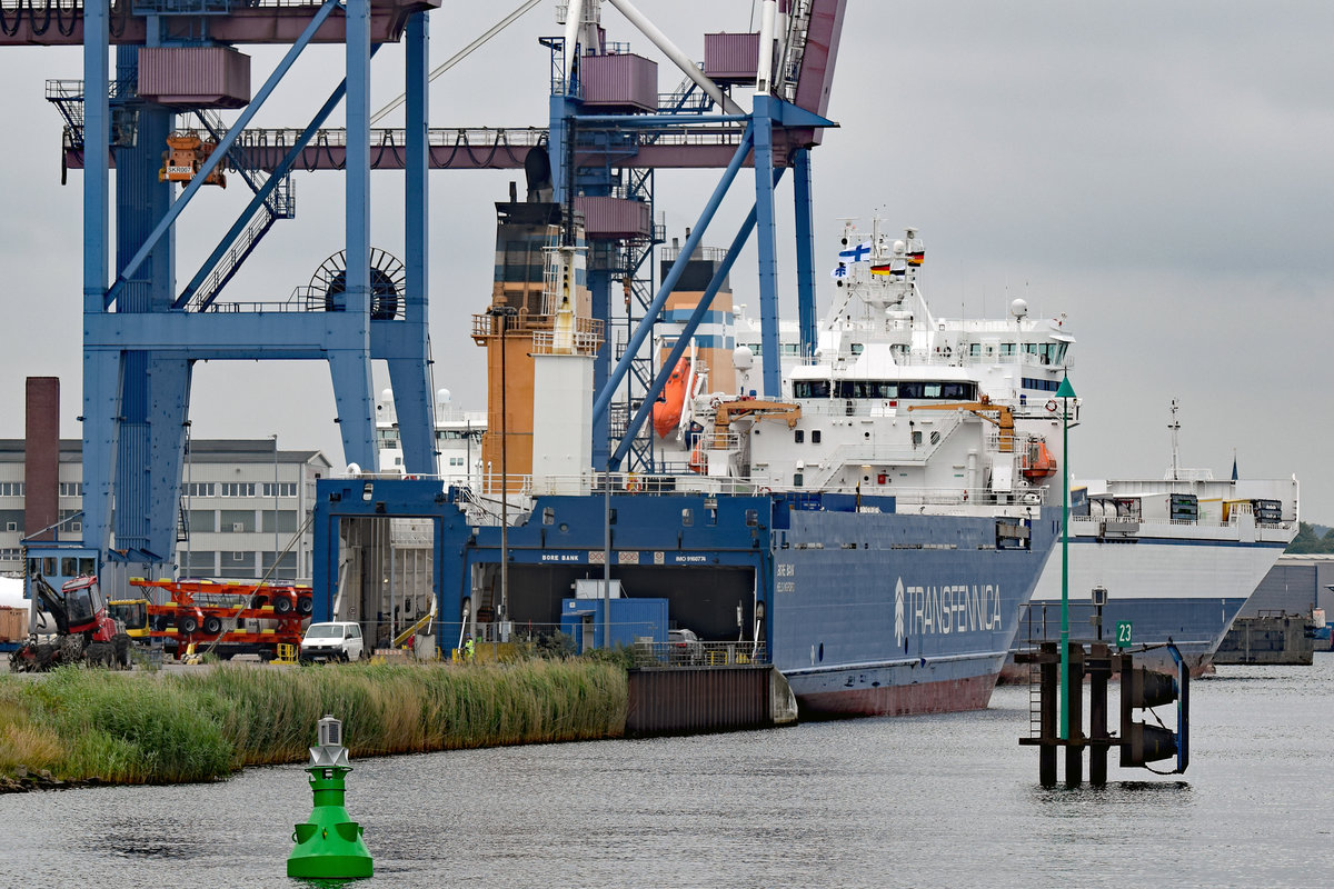 BORE BANK (IMO 9160774) am 06.07.2019 im Lübecker Hafen