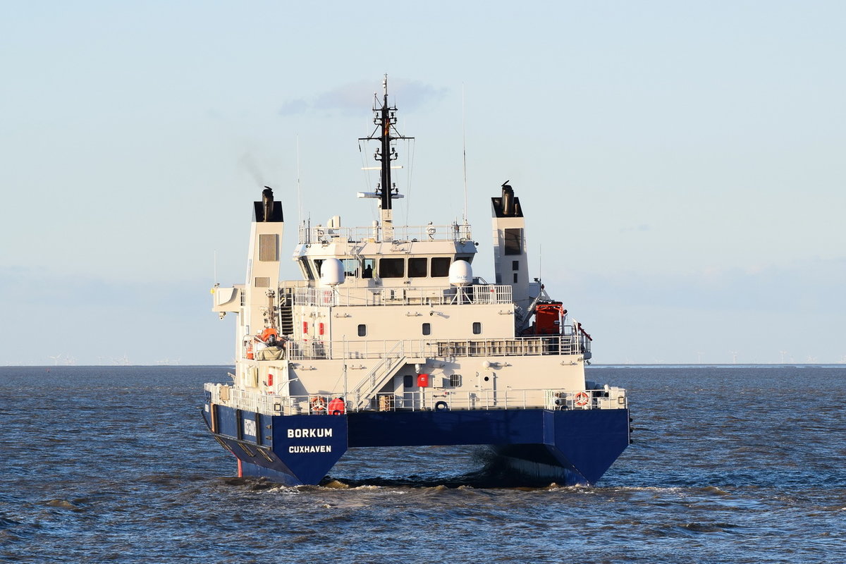 BORKUM , Patrol Vessel , IMO 9500376 , Baujahr 2009 , 49.42 x 19.08 m , 20.03.2020 , Cuxhaven