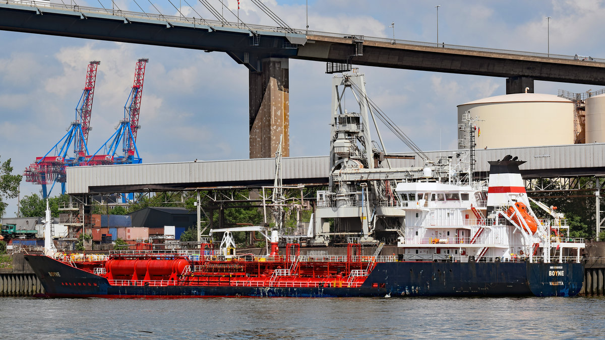 BOYNE (IMO 9369928) am 26.05.2020 im Hafen von Hamburg