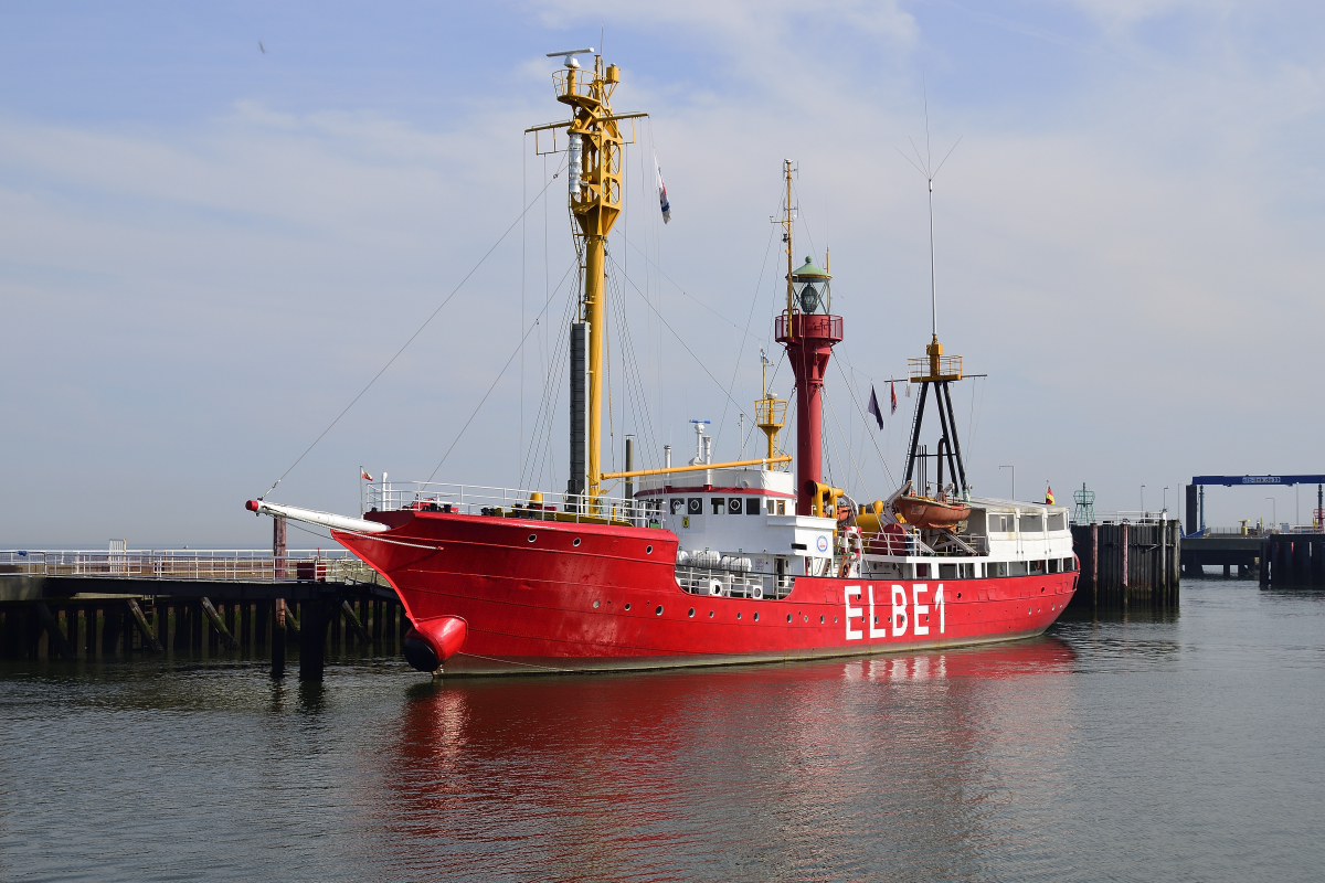 BÜRGERMEISTER O'SWALD (II) (Feuerschiff ELBE 1) - am 15.09.2020 in Cuxhaven 