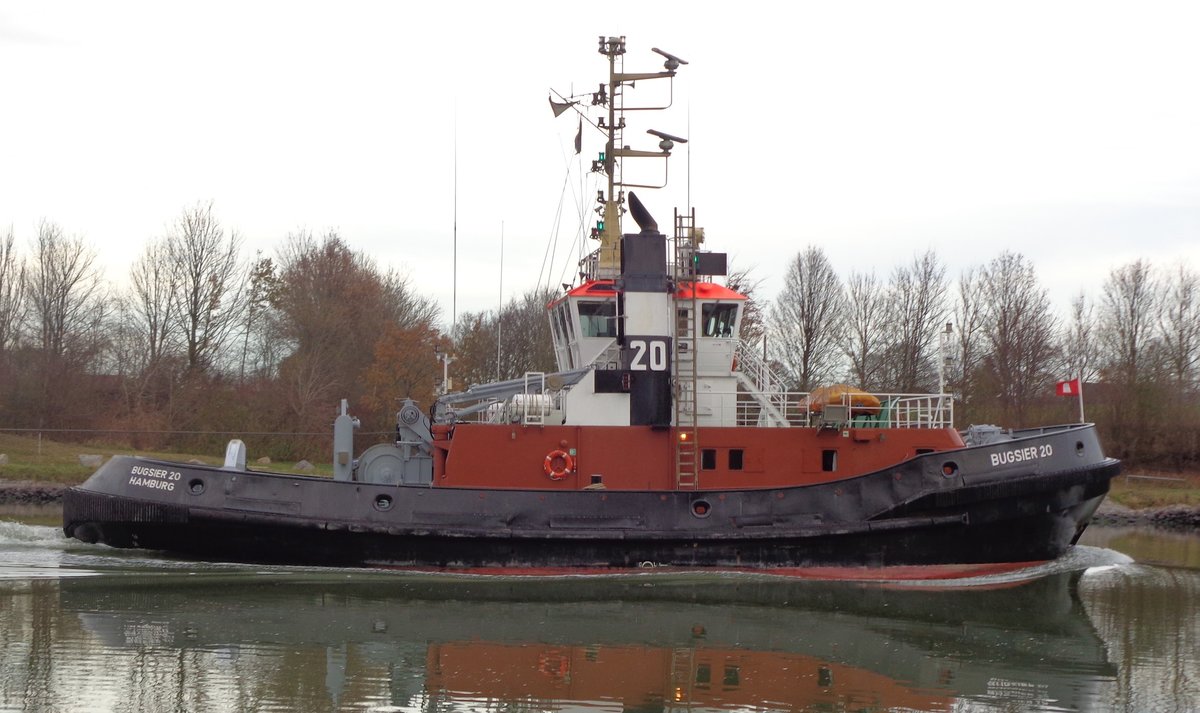 BUGSIER 20 -IMO 9158484 am 22-11-2016 im NOK bei Kl.Königsförde
1997 bei Hitzler