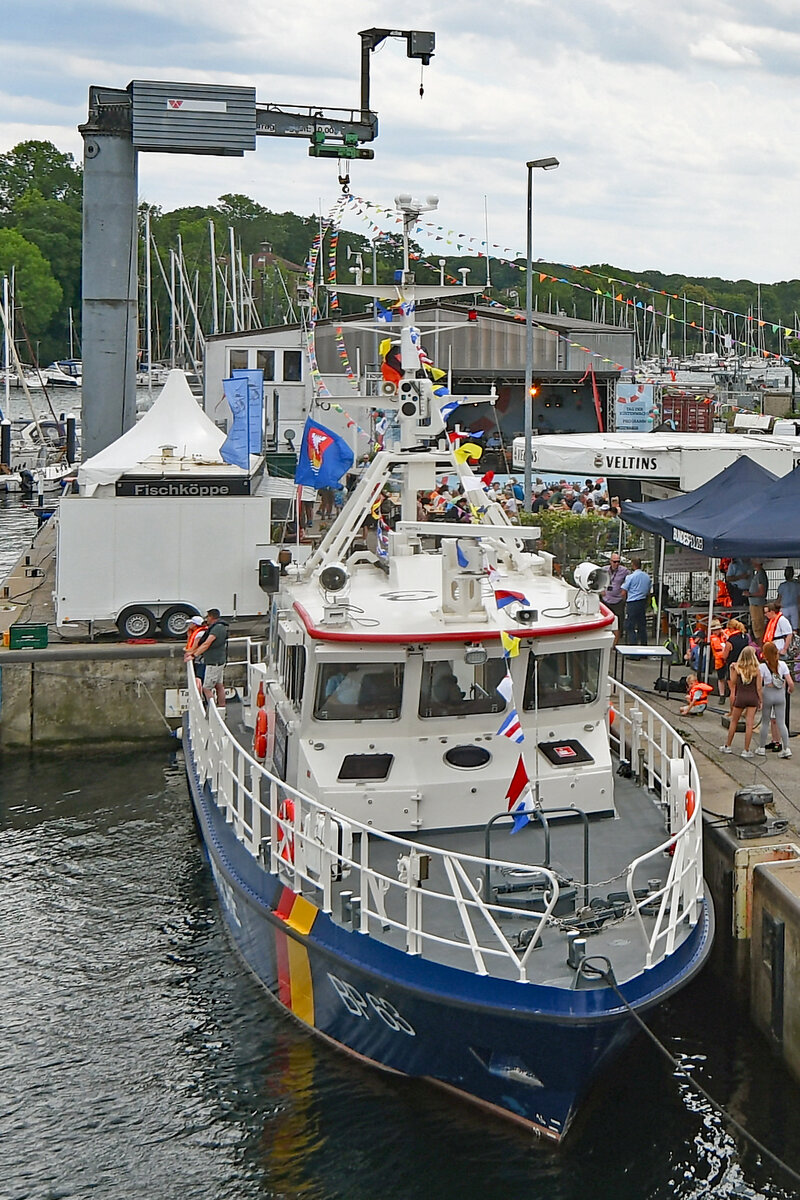 Bundespolizei-Boot BP 63 ALTMARK am 15.07.2023 in Neustadt / Holstein (Tag der Küstenwache)