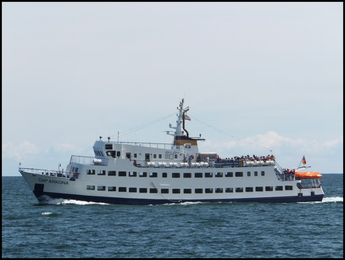  Cap Arkona  vor Sassnitz am 26.06.2014