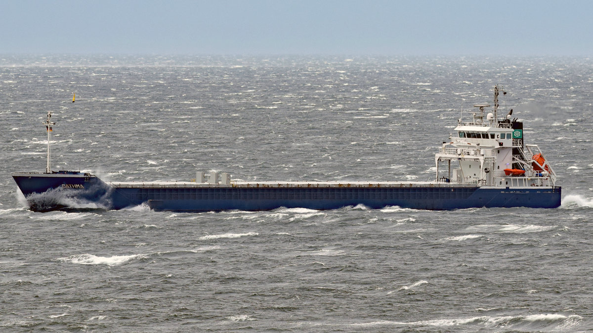 CATHMA (IMO: 9357482, MMSI: 306832000) am 09.02.2020 in der Ostsee